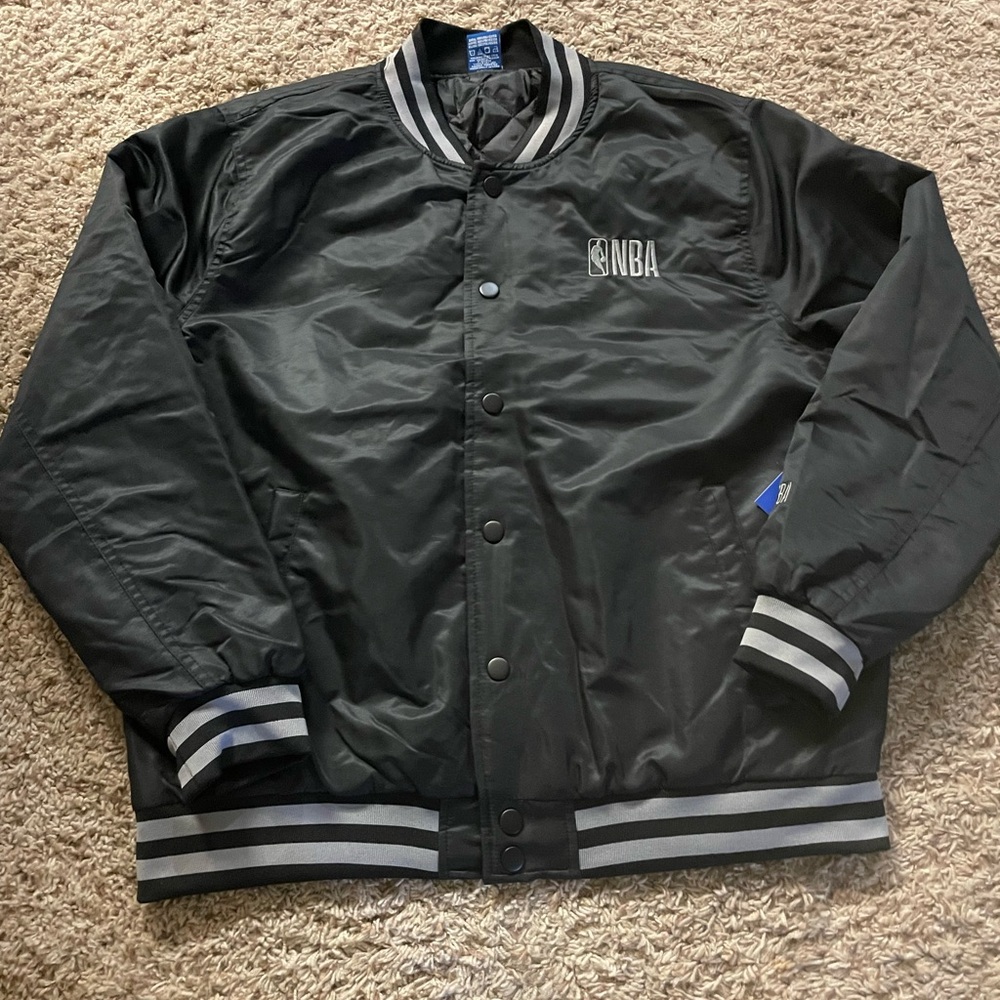 NBA Black Bomber Jacket